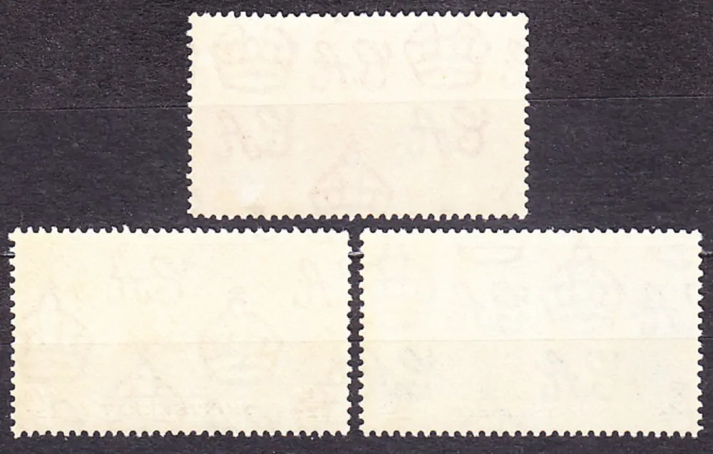 MONTSERRAT 1937, Michel 90-92, ** čistá séria. KOLÓNIE. KRÁĽ GEORGE VI. - KORUNOVÁCIA.