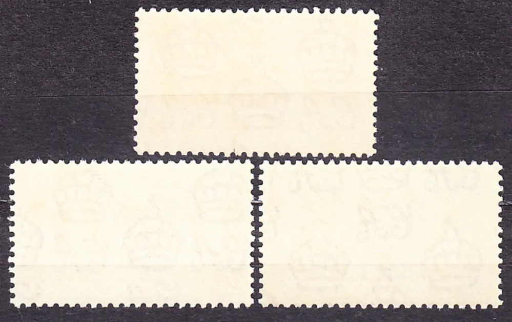 SWAZILAND 1937, Michel 24-26, ** čistá séria. KOLÓNIE. KRÁĽ GEORGE VI. - KORUNOVÁCIA.