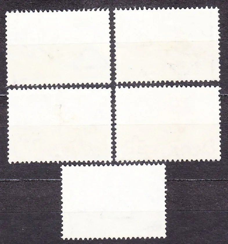 MAĎARSKO 1941, Michel 660-664, razená séria. GRÓF ŠTEFAN SEČÉNI, KRAJINY.