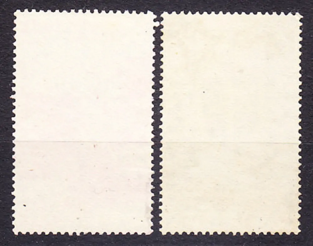 KAMERUN 1942, Michel 233, 237, razené. KOLÓNIE. ORNAMENTY, MEČ, KRÍŽ.