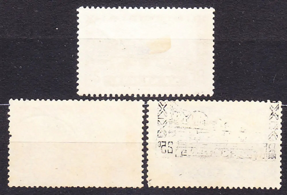 SENEGAL 1935, Michel 119, 122, 126, razené. KOLÓNIE. KRAJINY - MOSTY, LOĎKY.