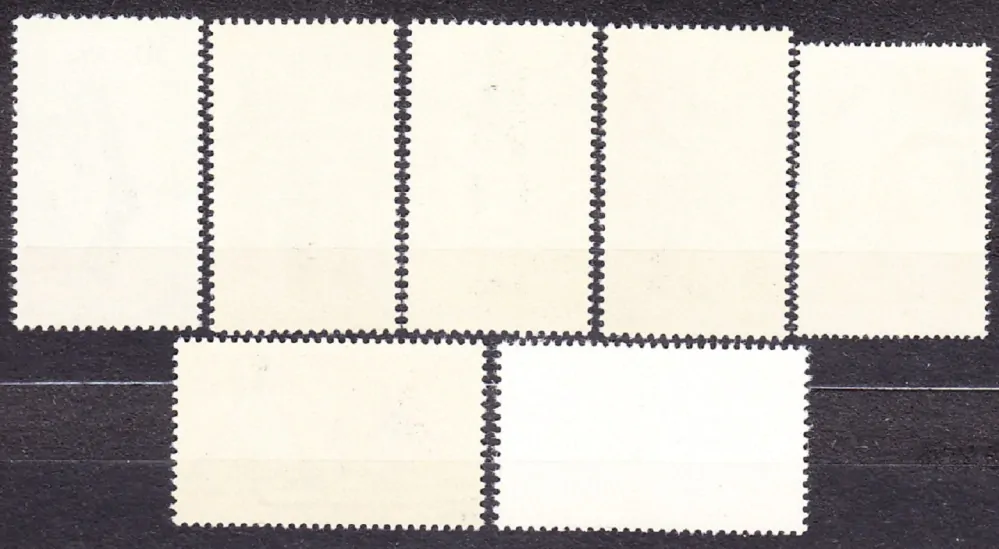 ČSSR 1966, Pofis 1535-1541, ** čistá séria. INDIÁNI.