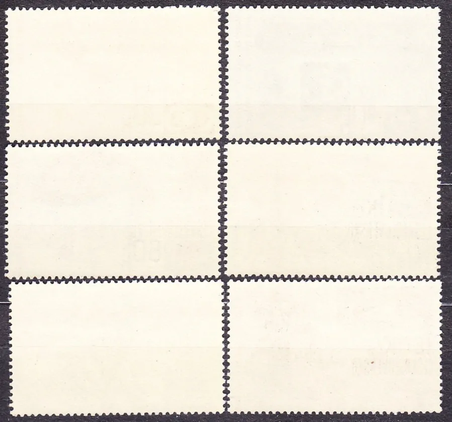ČSSR 1967, Pofis 1594-1599, ** čistá séria. VÝSKUM VESMÍRU.