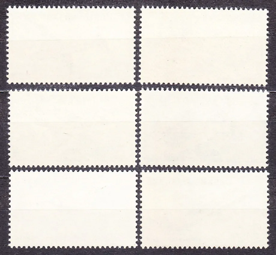 ČSSR 1967, Pofis L63-L68, ** čistá séria. LETECKÉ - ČESKOSLOVENSKÉ LIETADLÁ.