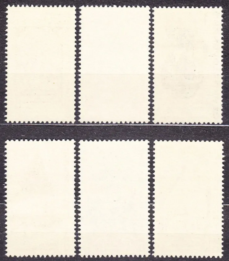 ČSSR 1967, Pofis 1615-1620, ** čistá séria. JUDAIKA.