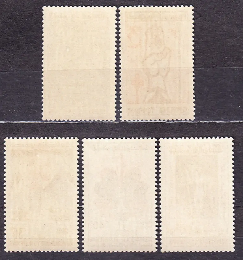TUNISKO 1960, Michel 557-561, ** čistá séria. SKAUTSKÉ.