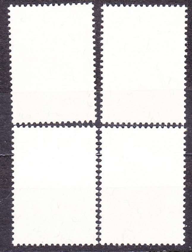 LICHTENSTEINSKO 1966, Michel 470-473, ** čistá séria. FARSKÝ KOSTOL VO VADUZI.
