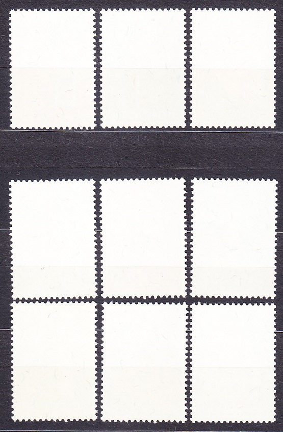 LICHTENSTEINSKO 1967, Michel 486-494, ** čistá séria. SVäTÍ PATRÓNI.