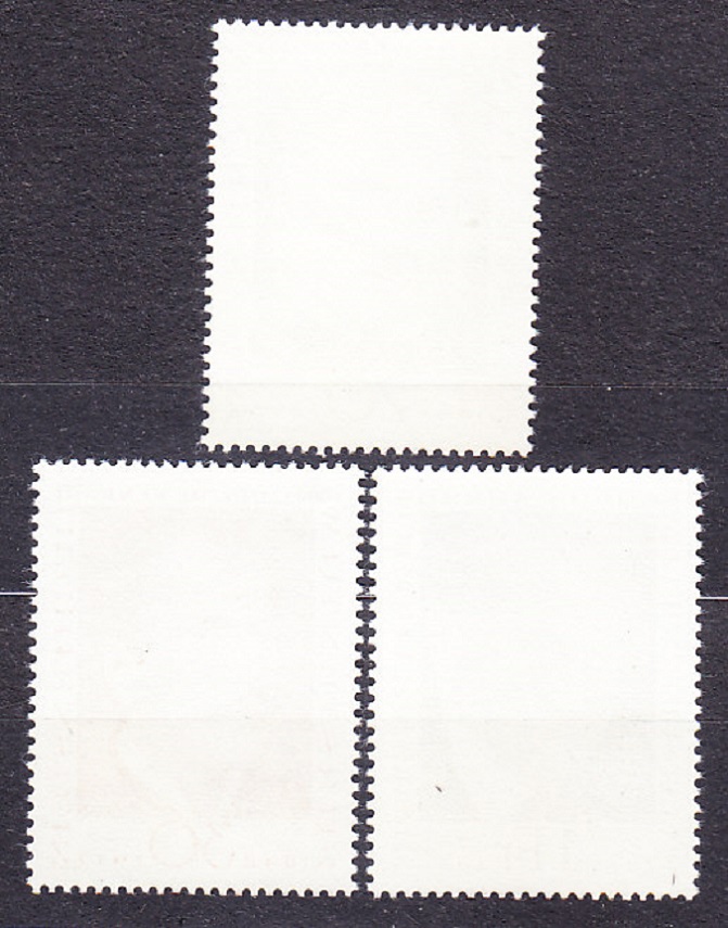 LICHTENSTEINSKO 1968, Michel 503-505, ** čistá séria. SLÁVNI FILATELISTI.
