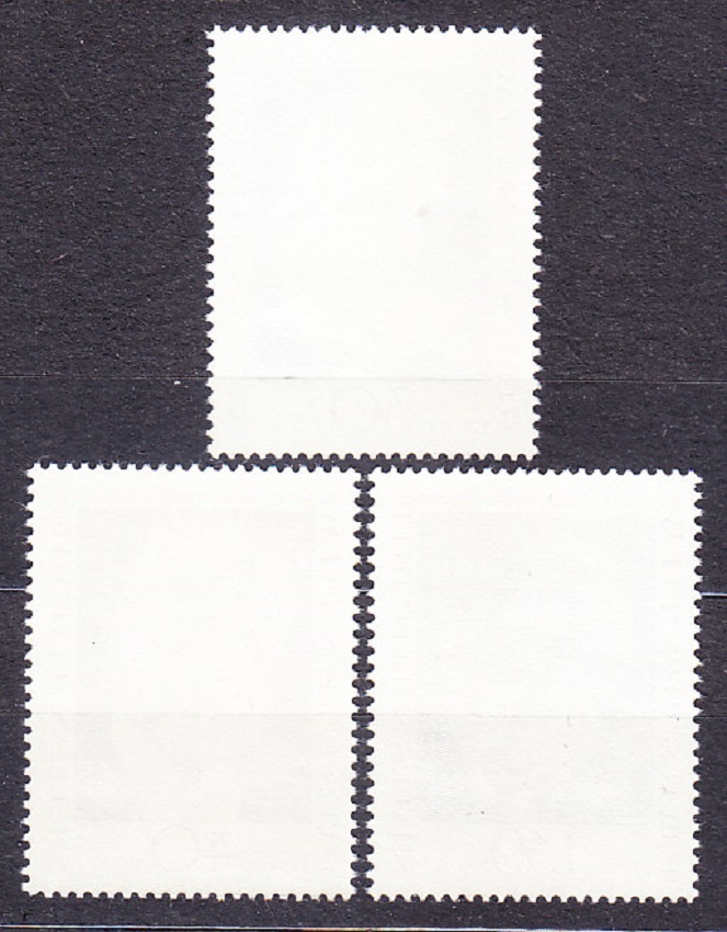 LICHTENSTEINSKO 1972, Michel 570-572, ** čistá séria. SLÁVNI FILATELISTI.