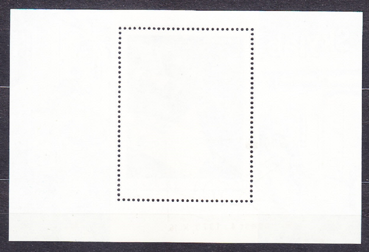 MAĎARSKO 1973, Michel Block 101 A, razený hárček. VÝSKUM VESMÍRU.