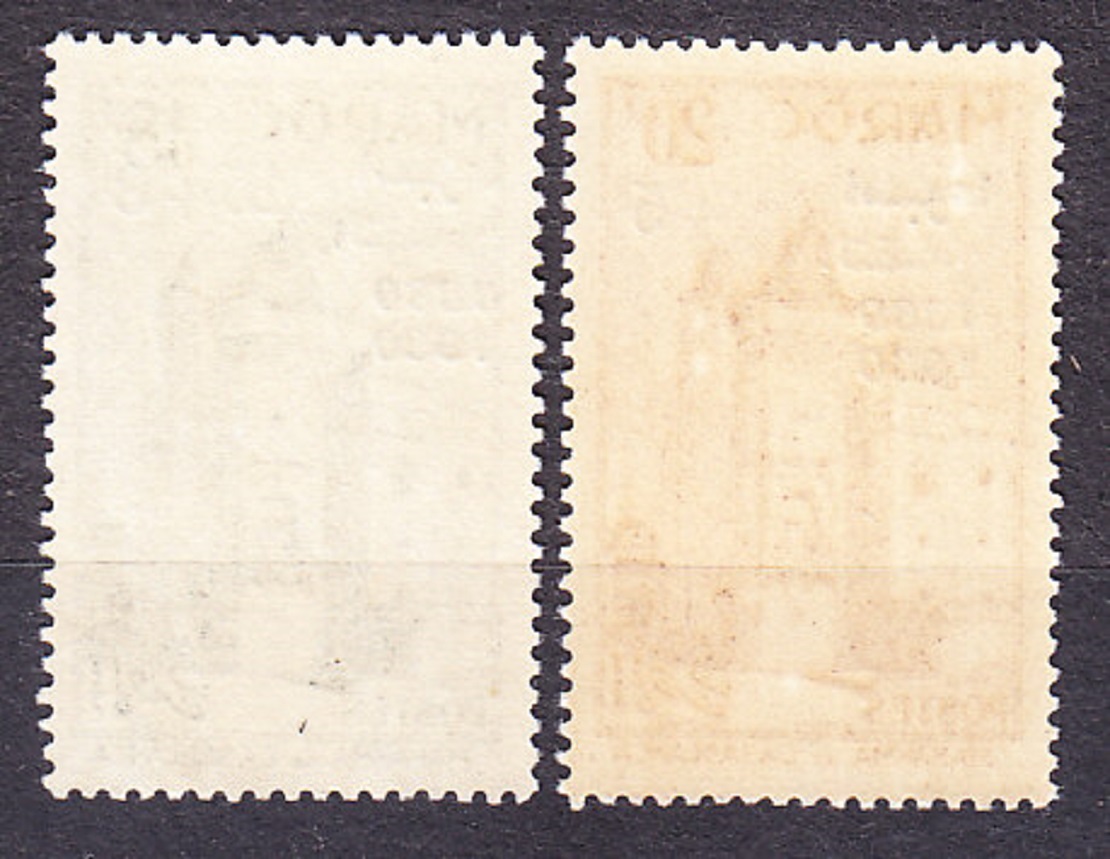 MAROKO 1960, Michel 460-461, ** čistá séria. KRAJINY - PRETLAČE.