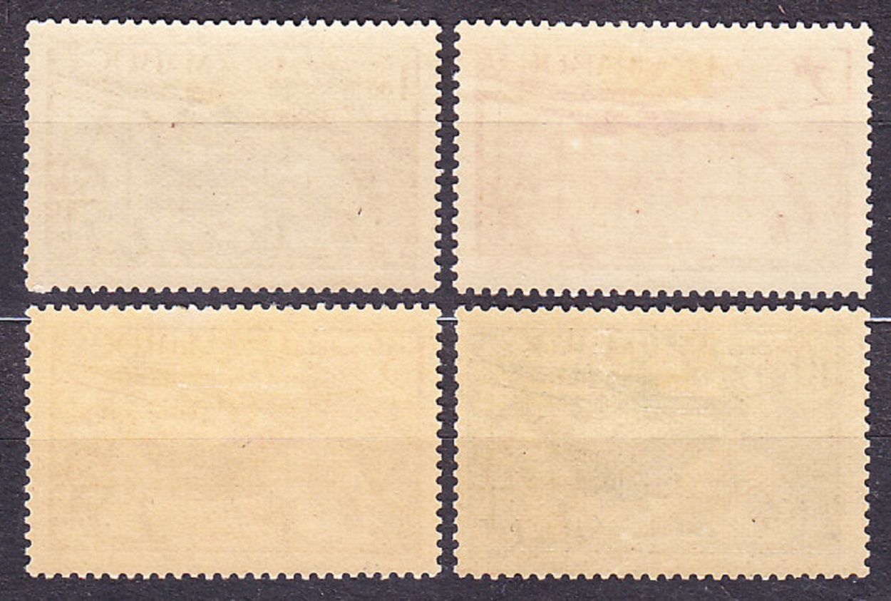 MAROKO 1939, Michel 178-180, 182, * čisté. KOLÓNIE. LIETADLO, MAPA.