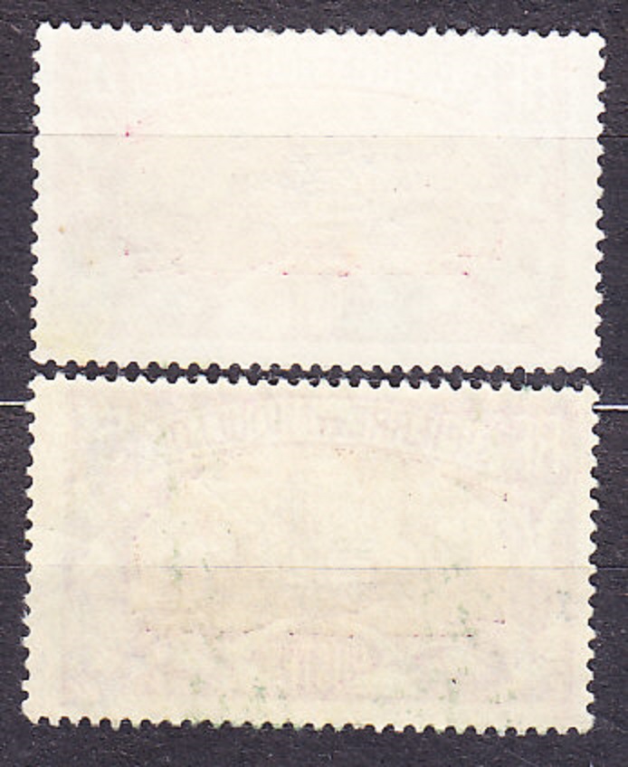 ST. PIERRE ET MIQUELON 1932, Michel 135-136, čisté bez lepu. KOLÓNIE. RYBÁRSKA LOĎ.