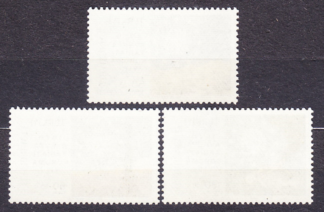 TURECKO 1970, Michel 2158-2160, ** čistá séria. OCHRAA PRÍRODY.