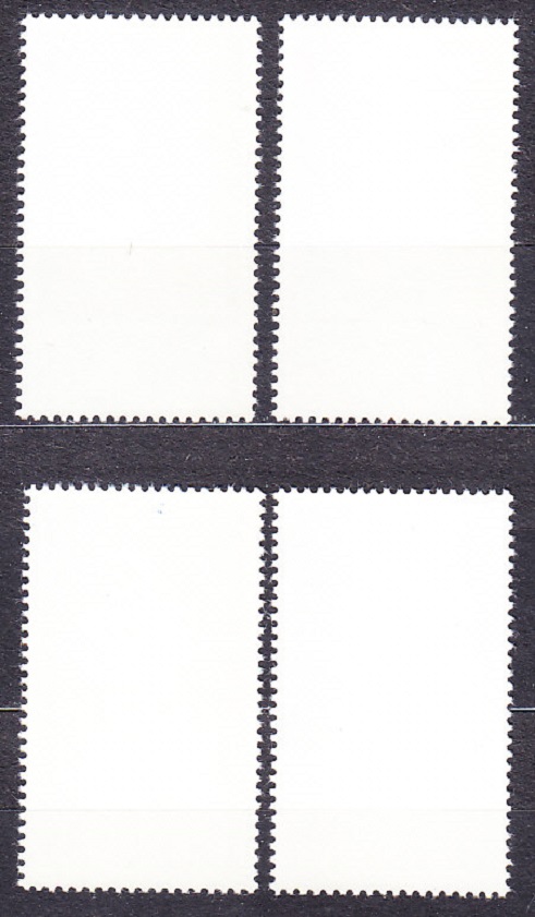 NDR 1976, Michel 2111-2114, ** čistá séria. HISTORICKÉ KOSTOLNÉ ORGANY.