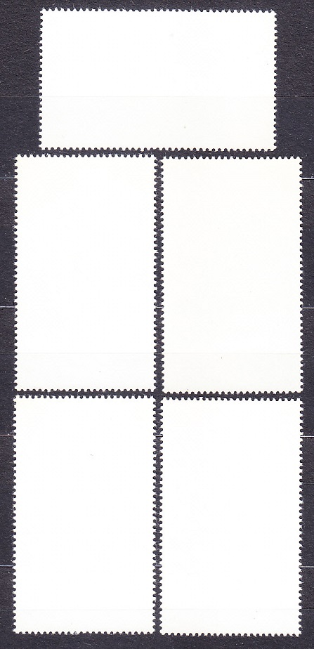 NDR 1976, Michel 2141-2145, ** čistá séria. BRONZOVÉ SOCHY.