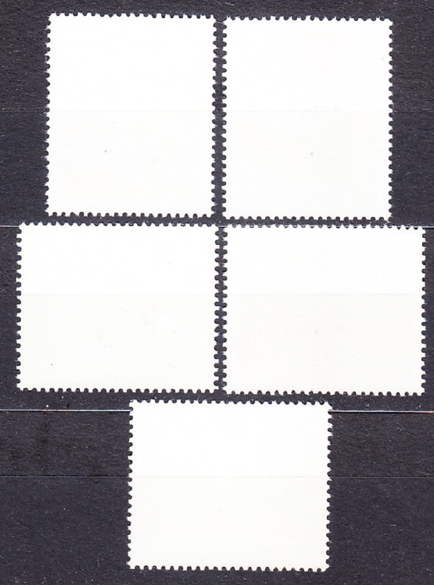NDR 1977, Michel 2276-2280, ** čistá séria. POŽIARNICI.