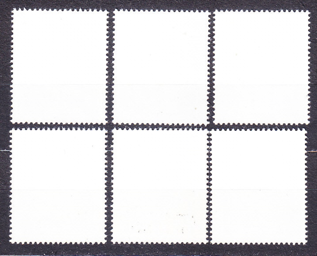 NDR 1978, Michel 2370-2375, **/* čistá séria. ZBIERKY DRÁŽĎANSKÉHO MÚZEA.