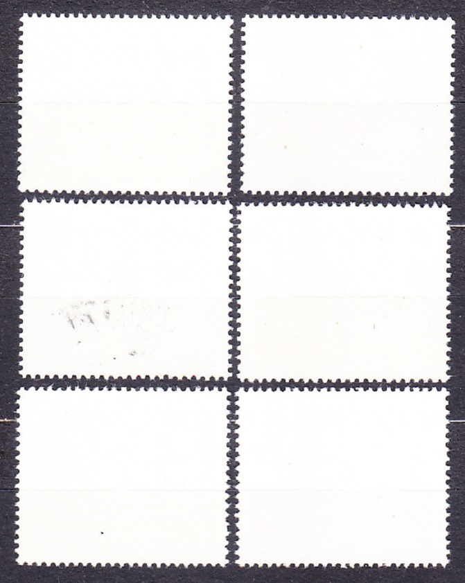 NDR 1979, Michel 2394-2399, ** čistá séria. KOHÚTY.