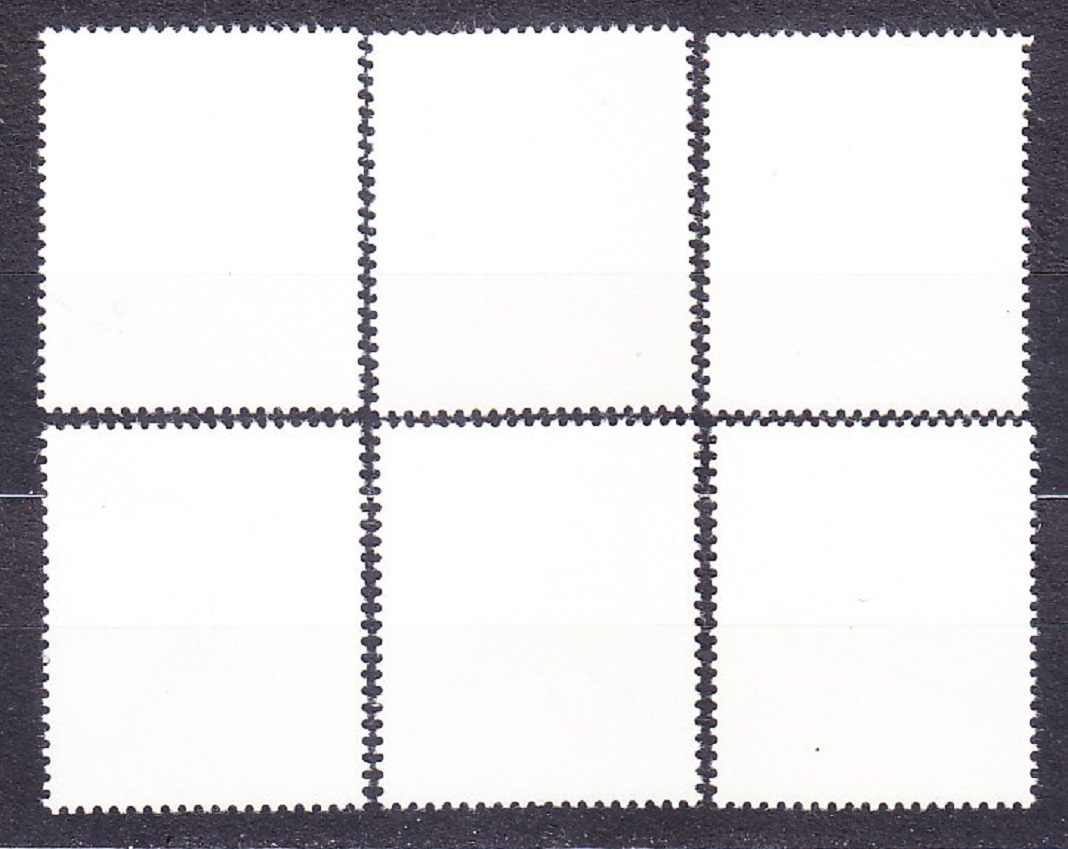 NDR 1979, Michel 2388-2393, ** čistá séria. SPEVAVÉ VTÁCTVO.