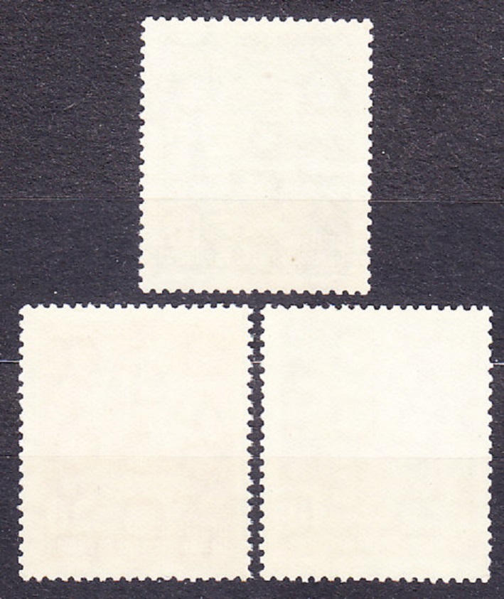 NDR 1956, Michel 524-526, ** čistá séria. MESTO DRÁŽĎANY.