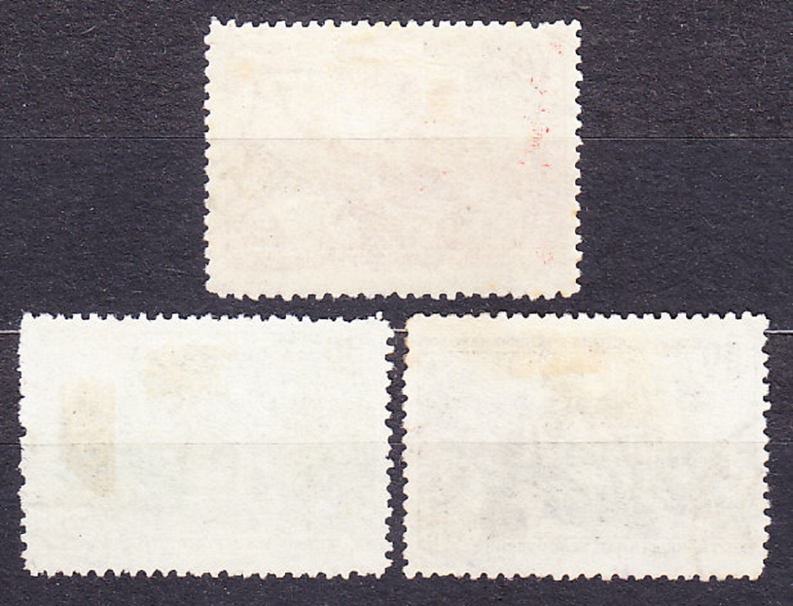 ZSSR 1940, Michel 736-738, razené. VOJENSKÉ.