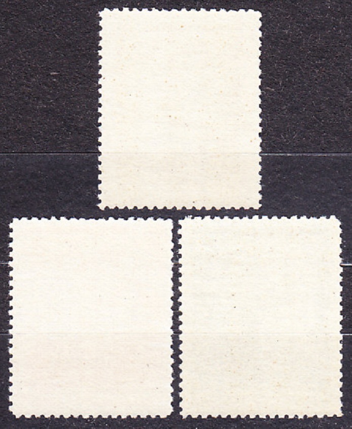 ČSSR 1948, Pofis 467-469, ** čistá séria. XI. VŠESOKOLSKÝ ZLET.