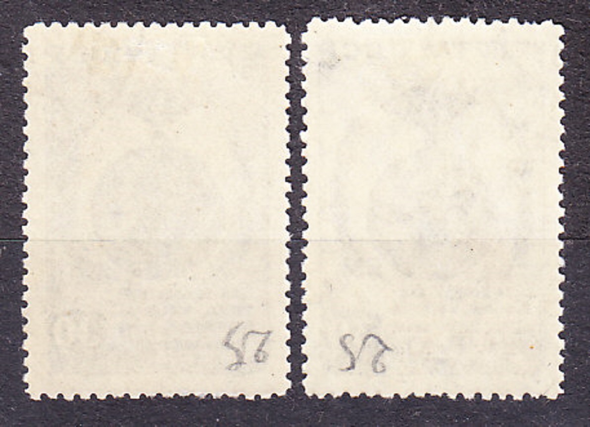 ZSSR 1946, Michel 1003-1004, razené. MEDAILE.