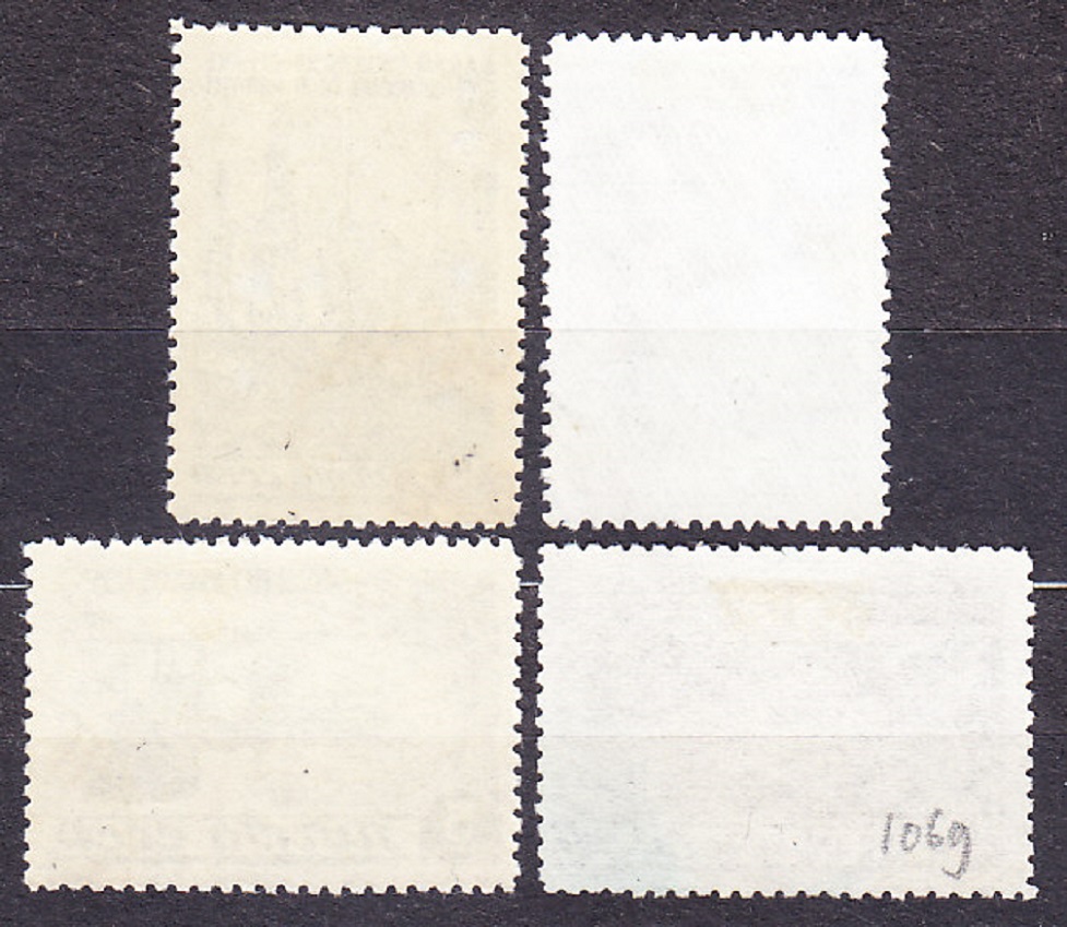 ZSSR 1946, Michel 1066-1069, razené. 5-ROČNÝ PLÁN.