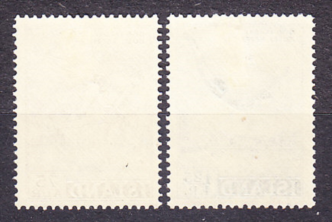 ISLAND 1955, Michel 298-299, * čistá séria. ŠPORT.
