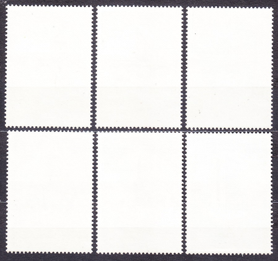 ZSSR 1980, Michel 4949-4954, razená séria. LOH V MOSKVE - KRÁSY MESTA.