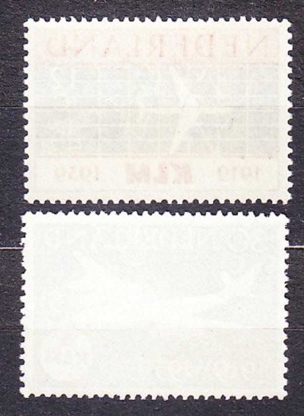 HOLANDSKO 1959, Michel 737-738, ** čistá séria. LIETADLÁ.