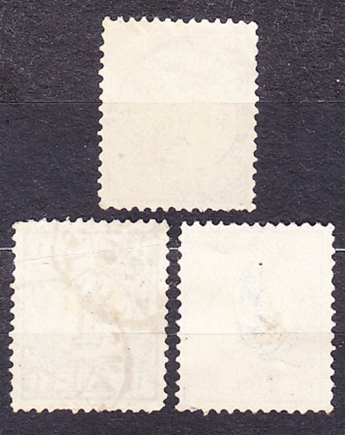 HOLANDSKO 1894, Michel 30-31, 33, razené. ČÍSLICE.
