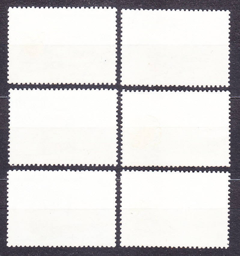 MADAGASCAR 1993, Michel 1562-1567, razené. LOKOMOTÍVY.