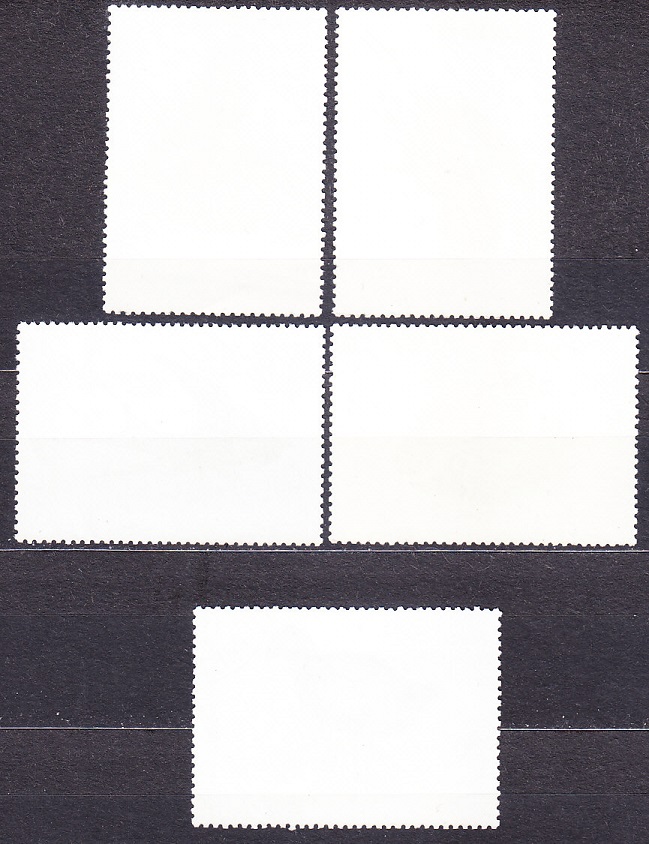 MADAGASCAR 1991, Michel 1330-1334, razené. VTÁCTVO.