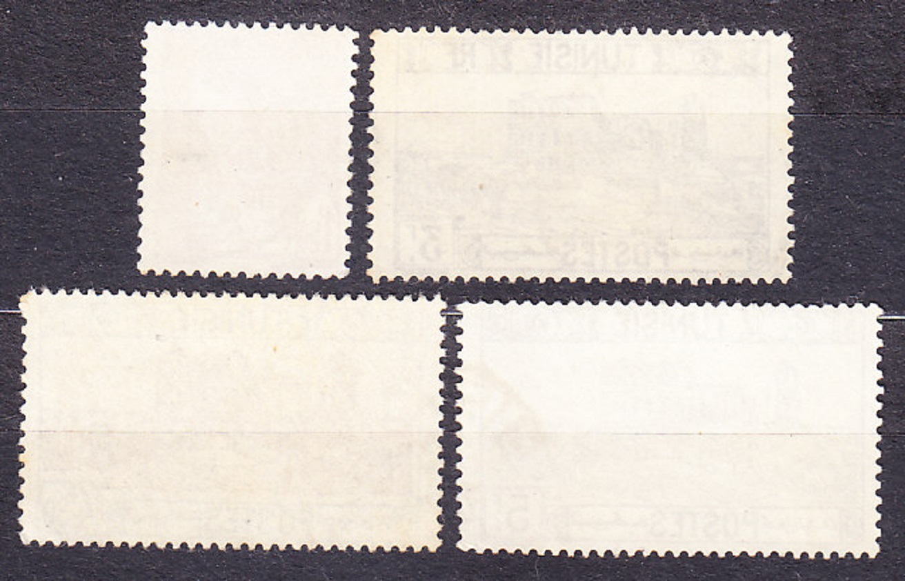TUNISKO 1941, Michel 246, 249, 251-252, razené. KOLÓNIE. KRAJINY.