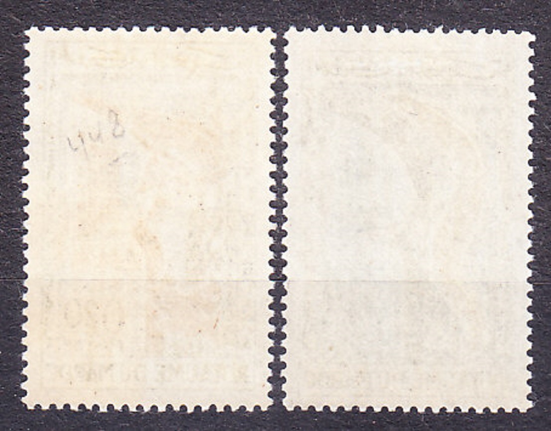 MAROKO 1962, Michel 506-507, * čistá séria. SLÁVNOSTNÉ OTVORENIE AKVÁRIÍ V CASABLANCE.