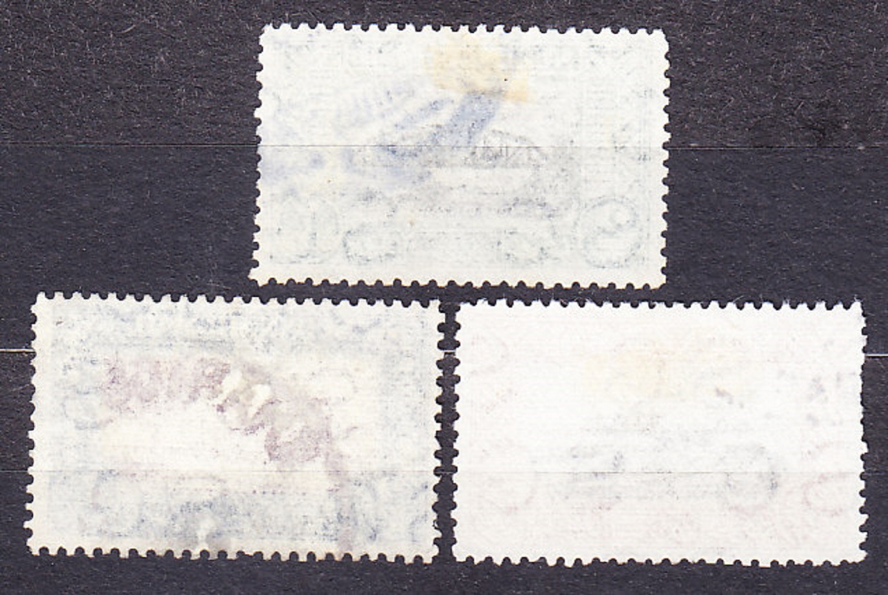 SUDÁN 1950, Michel 123, 125-126, razené. KOLÓNIE. KRAJINY.
