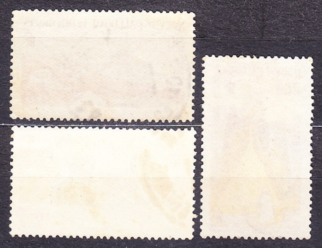 NOVÁ KALEDÓNIA 1948, Michel 329, 341, 343, razené. KOLÓNIE. KRAJINY.