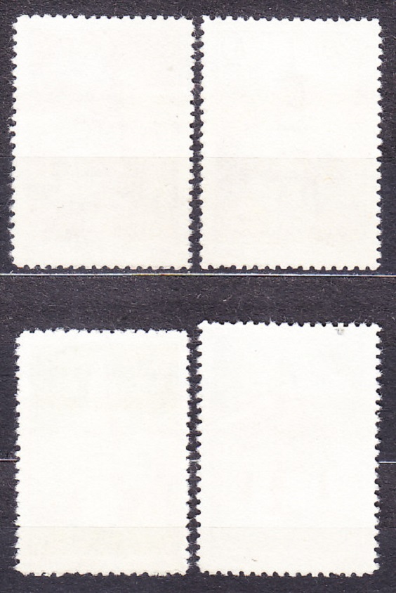 VIETNAM 1961, Michel 176-179, razená séria. CHRÁMY - PAGODY.