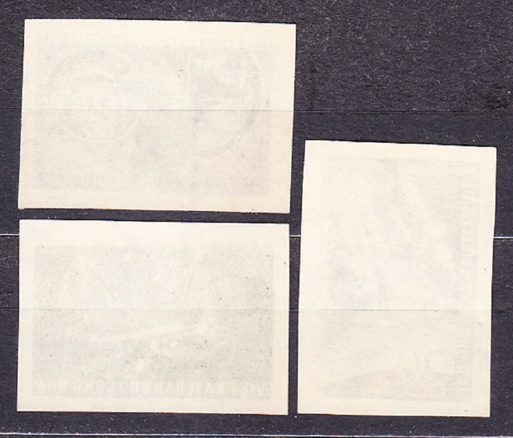 VIETNAM 1962, Michel 240 U - 242 U, ** čistá séria, vydanie bez lepu. VOSTOK 3 + 4.