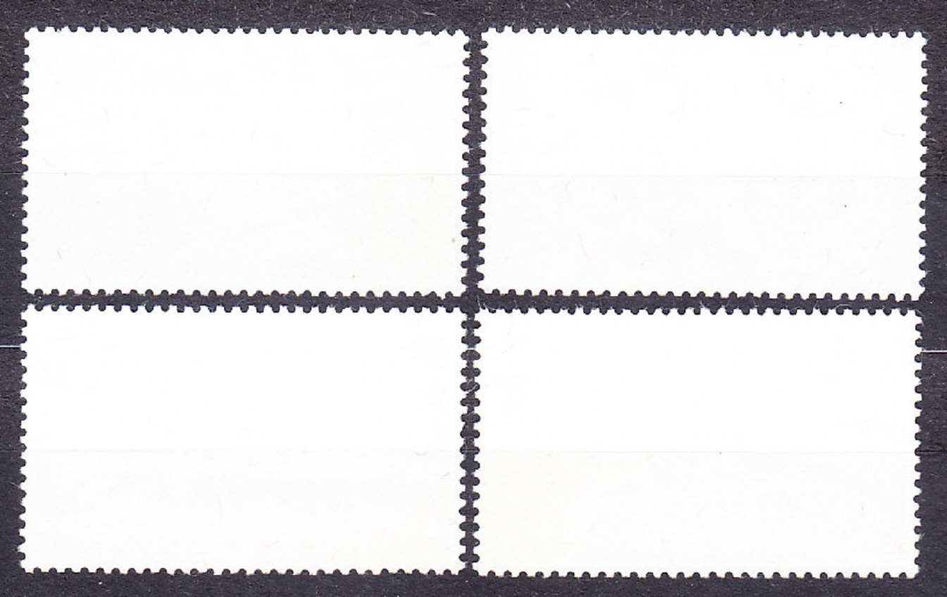 GUERNSEY 1974, Michel 106-109, razená séria. UPU - 100. VÝROČIE.