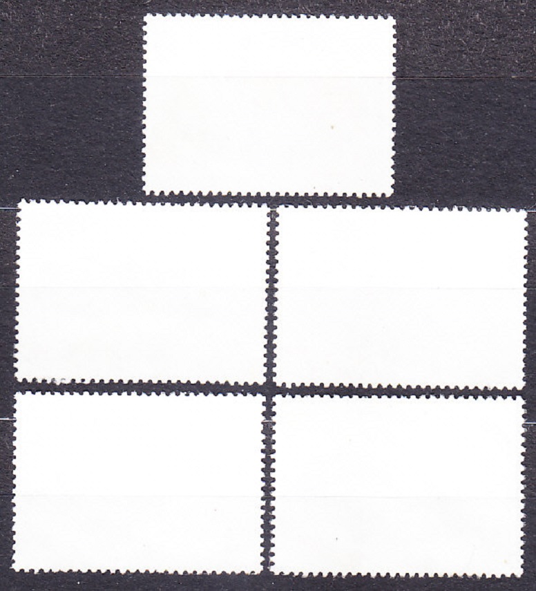 JERSEY 1978, Michel 180-184, razená séria. KRAJINY, MAPY, LODE.