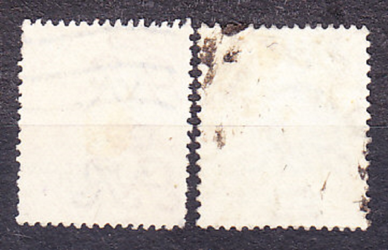 ÍRSKO 1922, Michel 15, 20, razené. KRÁĽ GEORGE V. - PRETLAČE.