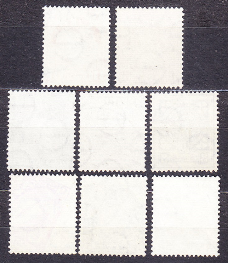 ÍRSKO 1940, Michel 72-79, razené. NÁRODNÉ SYMBOLY.