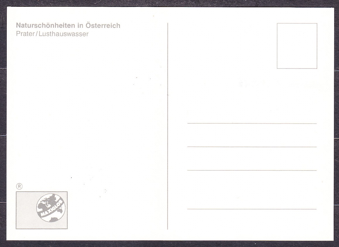 RAKÚSKO 1989, Michel 1968, kompletná séria - MAXIKARTA. KRÁSY PRÍRODY.