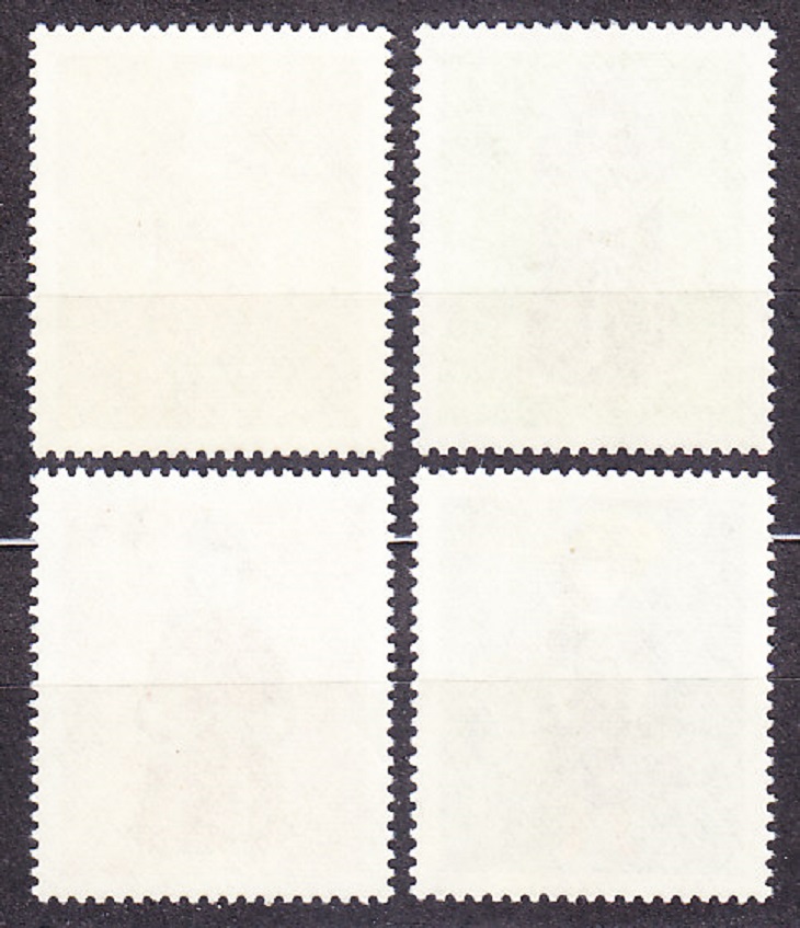 NEMECKO 1968, Michel 571-574, ** čistá séria. STARÉ BÁBIKY.