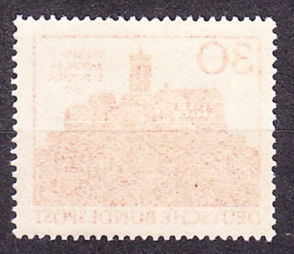 NEMECKO 1967, Michel 544, ** čistá séria. HRADNÝ KOSTOL VO WITTENBERGU.