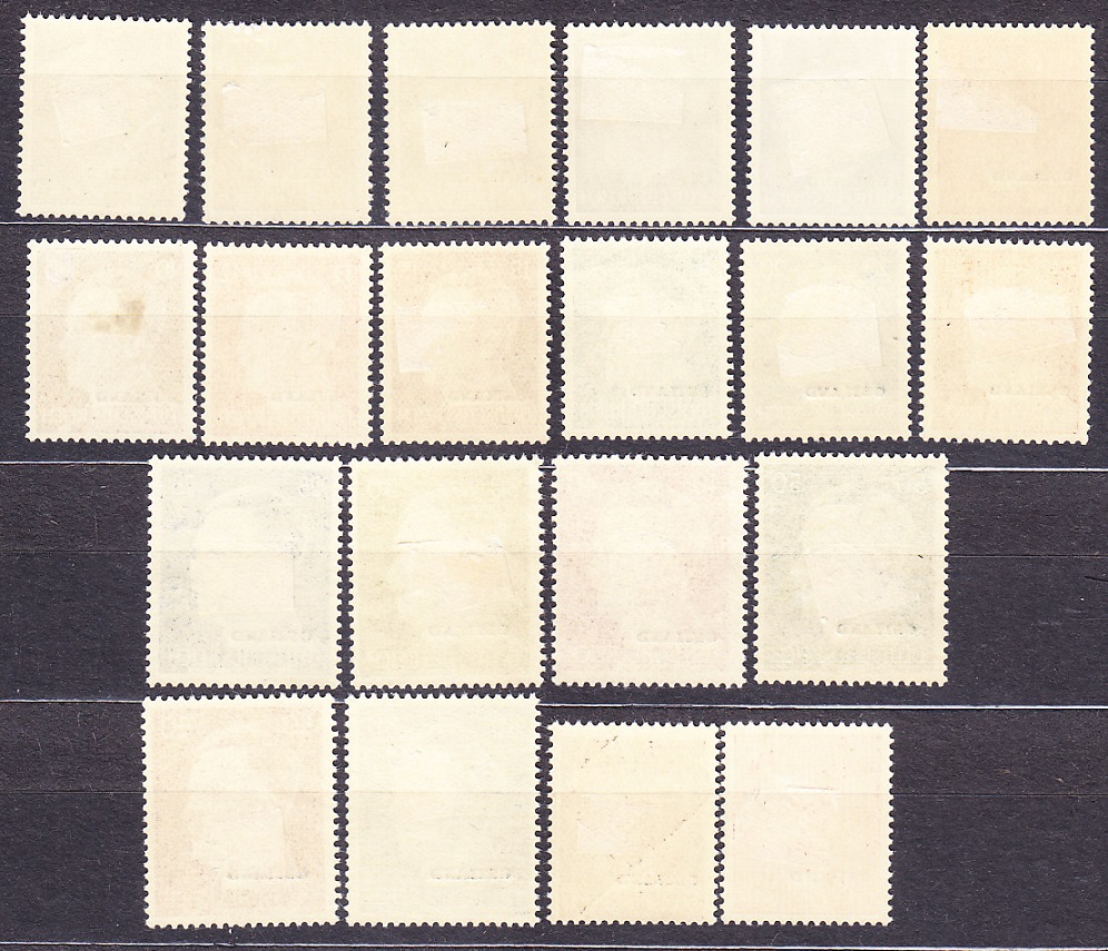 DEUTSCHES REICH - OSTLAND 1941, Michel 1-20, * čistá séria. PORTRÉTY - PRETLAČE.